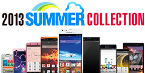 Летняя коллекция смартфонов NTT Docomo 2013