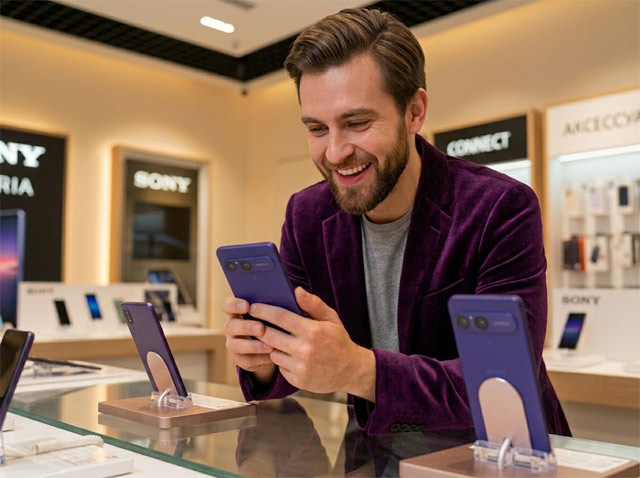В Японии может быть выпущен Xperia 10 VIII в фиолетовом цвете