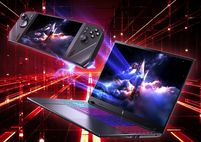 Acer представила Nitro Blaze Link: портативную консоль для стриминга игр с домашнего ПК