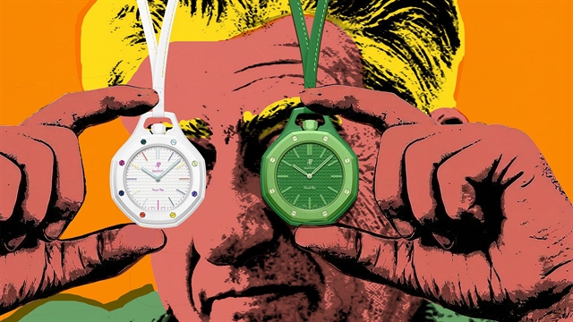 Audemars Piguet и Swatch выпустили Royal Pop — восемь карманных часов с SISTEM51