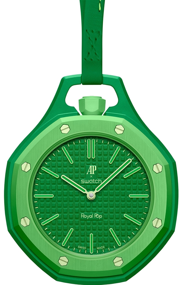 Audemars Piguet и Swatch выпустили Royal Pop — восемь карманных часов с SISTEM51