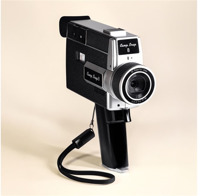 Camp Snap 8: ретро-видеокамера без экрана в духе Super 8