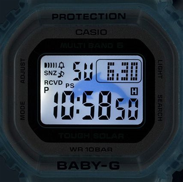 Casio показала G-SHOCK и BABY-G Irukuji 2026 с морским градиентом и силуэтами китов