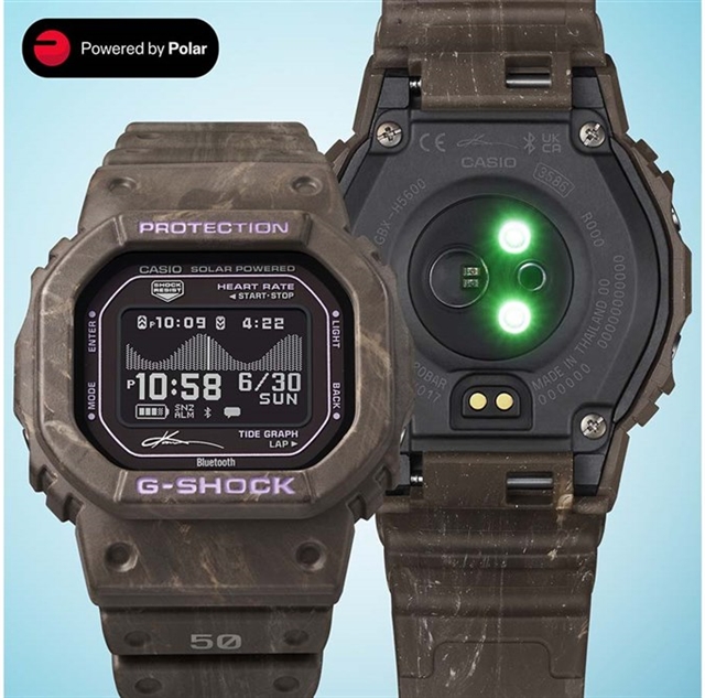 Casio представила G-SHOCK GBX-H5600KI в новой коллаборации с Каноа Игараси