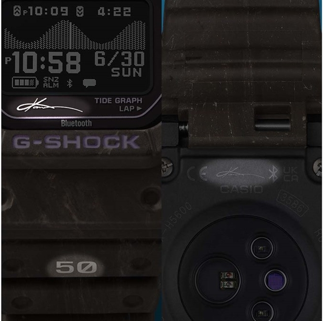 Casio представила G-SHOCK GBX-H5600KI в новой коллаборации с Каноа Игараси
