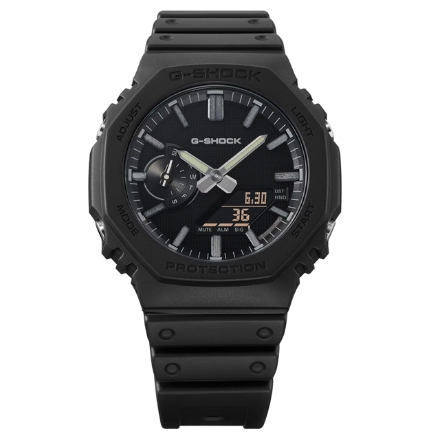 Casio переосмыслила G-SHOCK 2100 в серии LUXE BLACK с матовым циферблатом и металлом