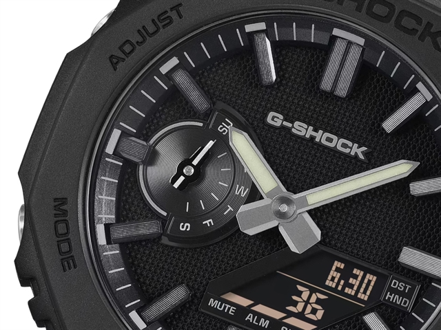 Casio переосмыслила G-SHOCK 2100 в серии LUXE BLACK с матовым циферблатом и металлом