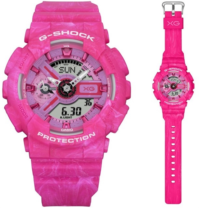 Casio выпустит первые совместные часы G-SHOCK и XG: GM-S5600XG и GMA-S110XG
