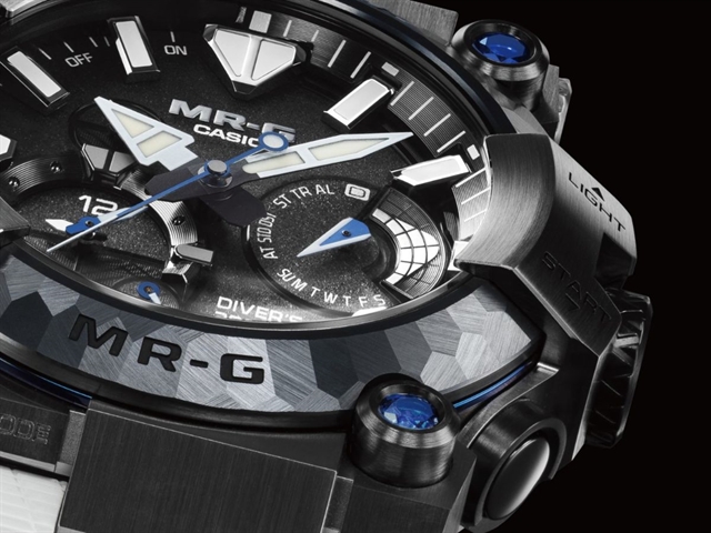 Casio выпустила в США лимитированные титановые Frogman MRGBF1000EB-1A