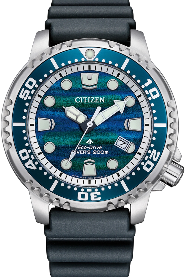 Citizen показала лимитированные дайверы Promaster Marine с циферблатом структурного цвета