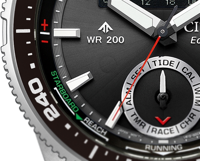 Citizen Promaster Wave Tracker получил новый Eco-Drive калибр U812 и режим для яхтенных гонок