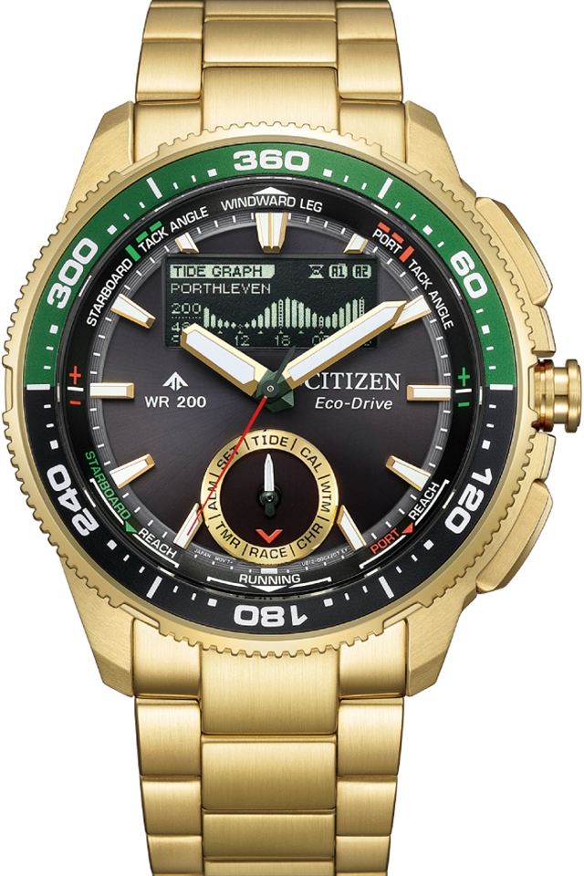 Citizen Promaster Wave Tracker получил новый Eco-Drive калибр U812 и режим для яхтенных гонок