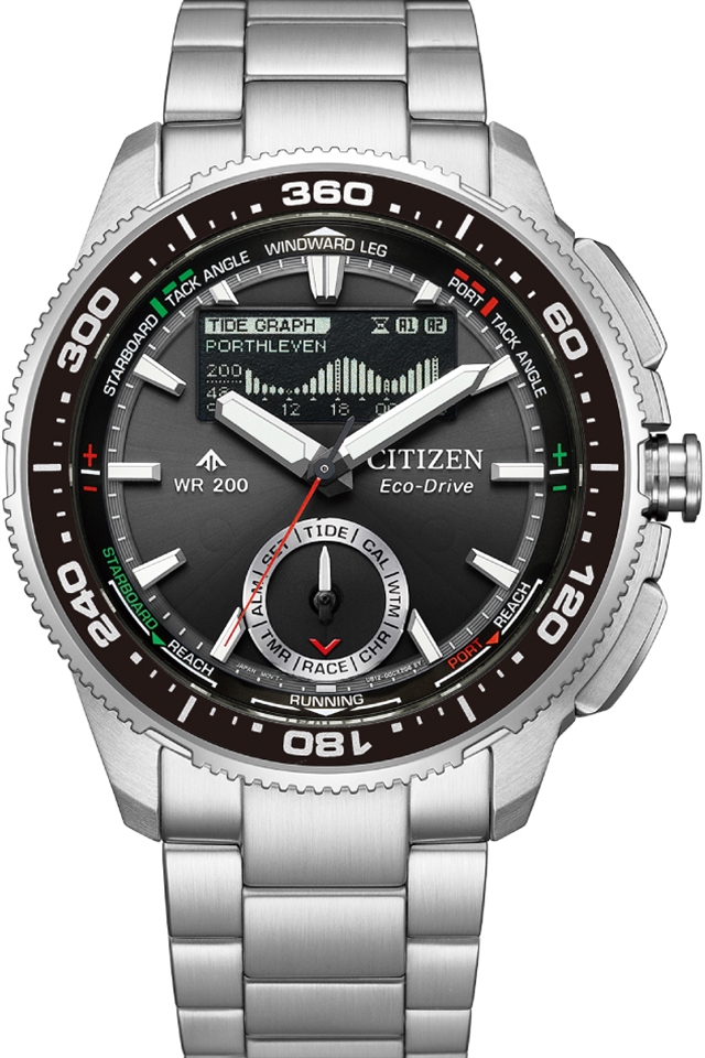 Citizen Promaster Wave Tracker получил новый Eco-Drive калибр U812 и режим для яхтенных гонок