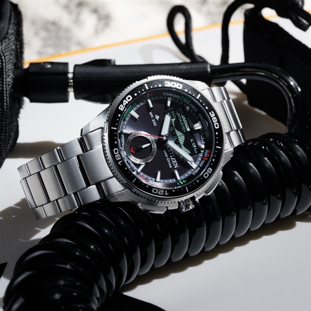 Citizen Promaster Wave Tracker получил новый Eco-Drive калибр U812 и режим для яхтенных гонок