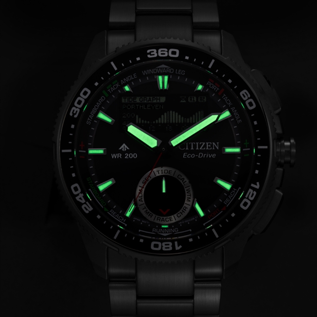 Citizen Promaster Wave Tracker получил новый Eco-Drive калибр U812 и режим для яхтенных гонок