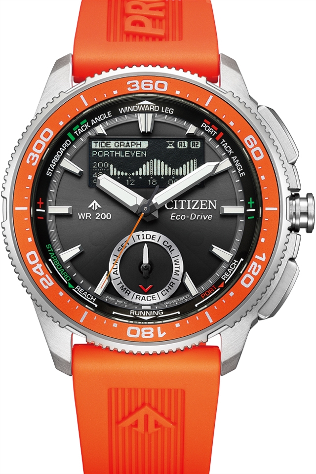 Citizen Promaster Wave Tracker получил новый Eco-Drive калибр U812 и режим для яхтенных гонок