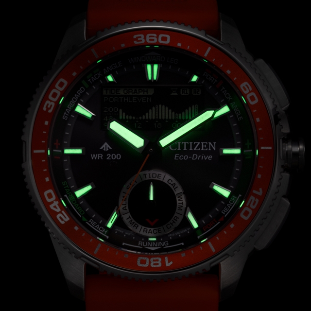 Citizen Promaster Wave Tracker получил новый Eco-Drive калибр U812 и режим для яхтенных гонок