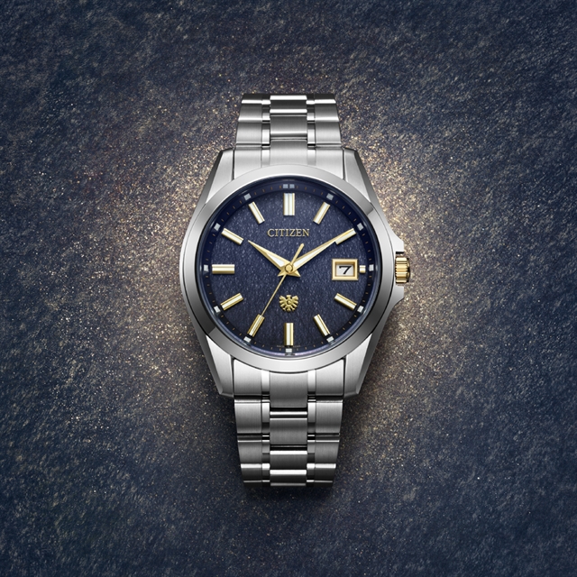The Citizen получил лимитированную модель AQ4094-58L с циферблатом из индиго-васи