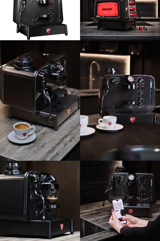 Cuisine Barista и Ducati выпустили кофемашину Barista M3 1926 тиражом 1926 штук