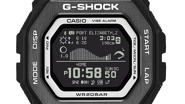 GQ Japan выбрал три июньские новинки G-SHOCK: GBX-100SFJ, MRG-BF1000EB и GA-2100LXB