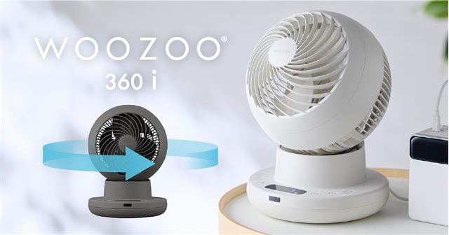 Iris Ohyama выпустила WOOZOO 360 i — циркулятор с режимом по температуре комнаты