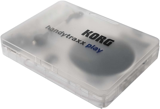 atmos и KORG выпустят прозрачный проигрыватель handytraxx play Clear White