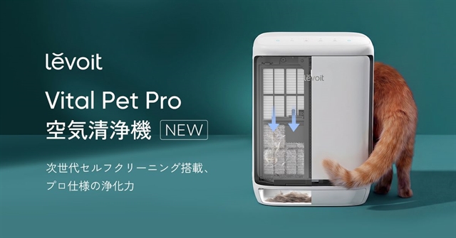 Levoit Vital Pet Pro автоматически чистит фильтр и рассчитан на дома с питомцами