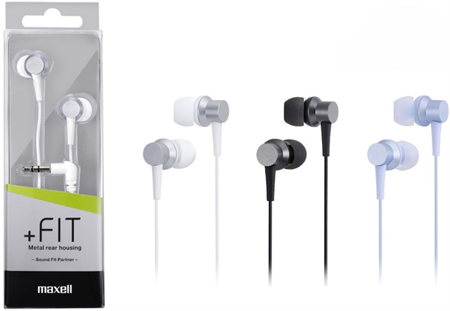 Maxell +FiT MXH-C130 и MXH-C130S получили 10-мм драйверы и металлический корпус