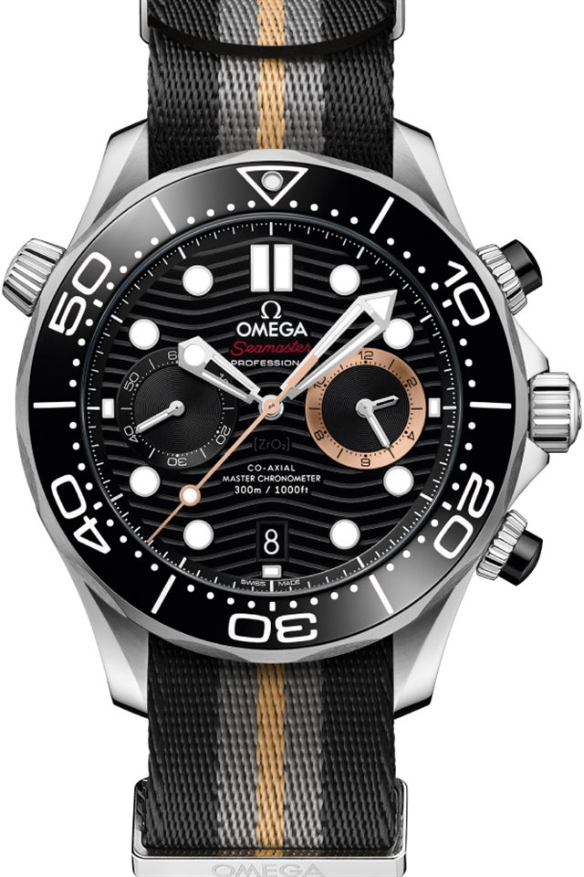 Omega выпустила Seamaster Diver 300M Chronograph 007 First Light из новой игры про Джеймса Бонда