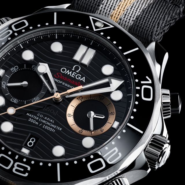 Omega выпустила Seamaster Diver 300M Chronograph 007 First Light из новой игры про Джеймса Бонда