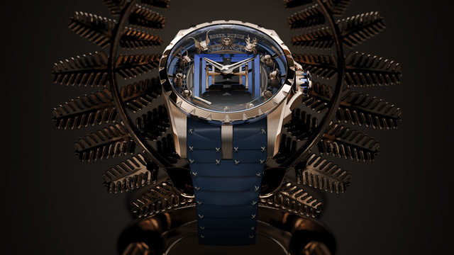 Roger Dubuis превратила 12 самурайских шлемов в Excalibur The Kabuto Legacy