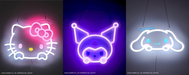 Hello Kitty, Kuromi и Cinnamoroll превратились в мягкие комнатные светильники
