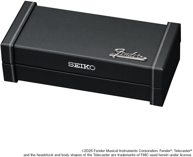 Seiko и Fender выпустили лимитированные часы к 75-летию Telecaster