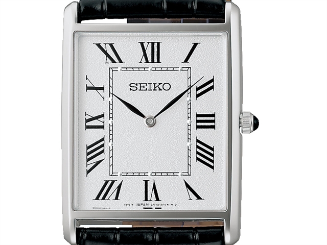 Seiko и nano universe подготовили компактные квадратные часы в двух цветах
