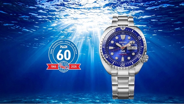 Seiko Prospex HBB002J отметит 60-летие PADI и 10 лет партнерства