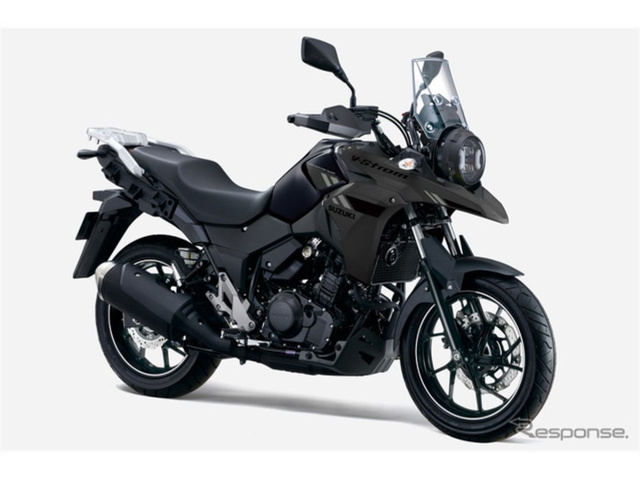 Suzuki V-Strom 250 получил новую круглую LED-фару и четыре расцветки