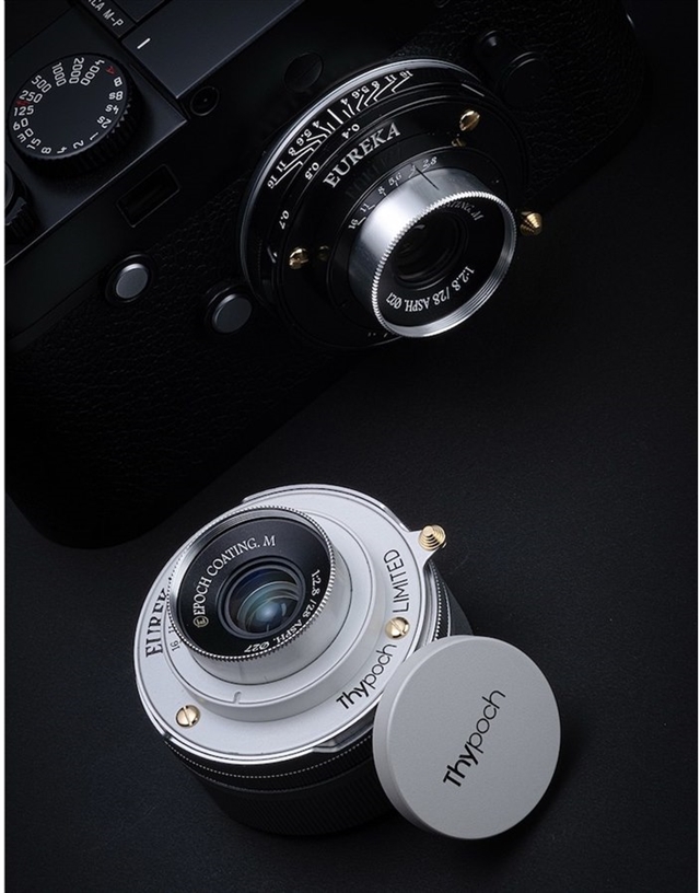Thypoch выпустила компактный объектив Eureka 28mm f/2.8 ASPH. для Leica M с дизайном в духе 1950-х