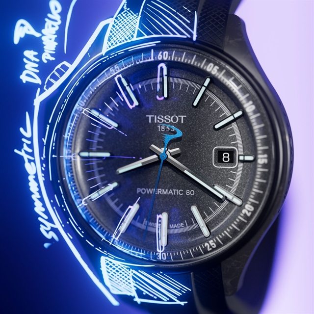 Tissot и Pinarello выпустили первые совместные часы с корпусом из forged carbon