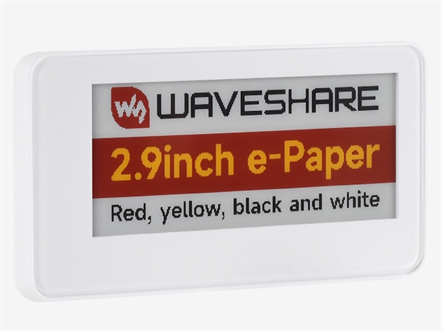 Waveshare показала NFC-дисплей E Ink без батареи и проводов