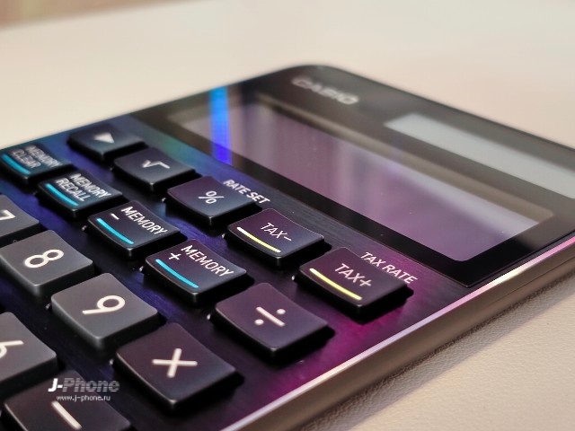 Casio S100, клавиатура под углом