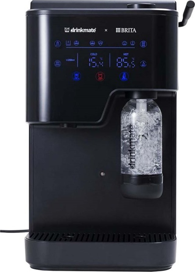 drinkmate x BRITA выпустили сервер drinkcube с фильтрацией, горячей водой и газированием