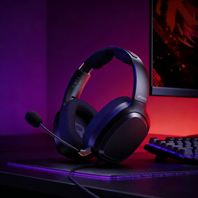 FiiO выпустила игровой гарнитур FG3 с коаксиальной двухдрайверной схемой