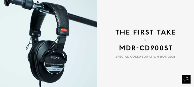 Sony выпустила лимитированный MDR-CD900ST в коллаборации с THE FIRST TAKE