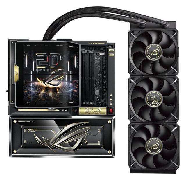 ASUS выпустит юбилейную серию ROG Edition 20 в чёрно-золотом оформлении