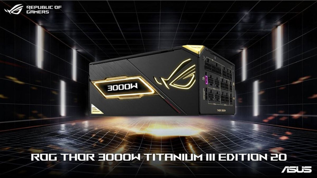 ASUS выпустит юбилейную серию ROG Edition 20 в чёрно-золотом оформлении
