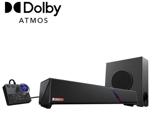 ASUS выпустила ROG Gjallar — саундбар с Dolby Atmos и отдельным пультом-хабом