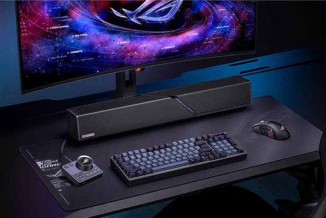 ASUS выпустила ROG Gjallar — саундбар с Dolby Atmos и отдельным пультом-хабом