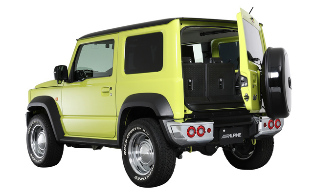Alpine Style научила заднюю дверь Suzuki Jimny открываться сама