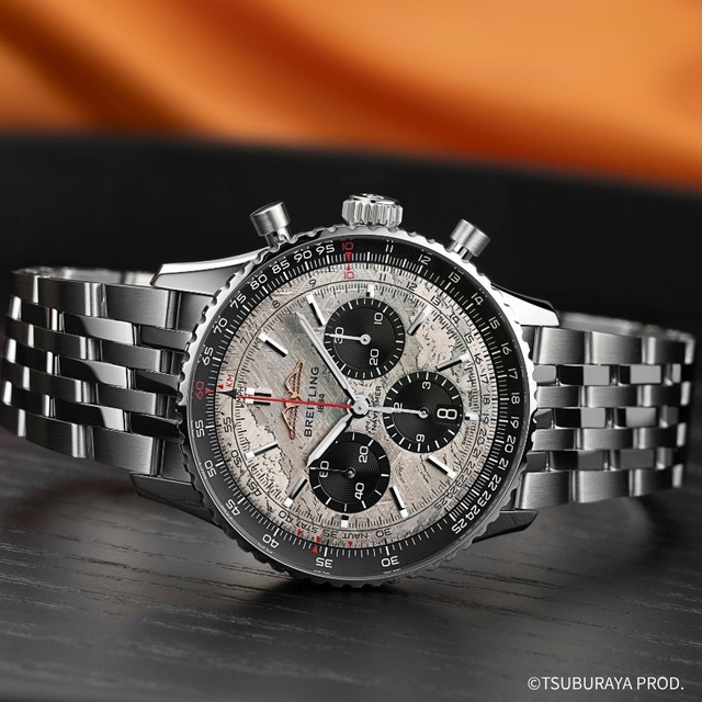 Breitling выпустит 160 Navitimer с метеоритным циферблатом к юбилею Ultraman