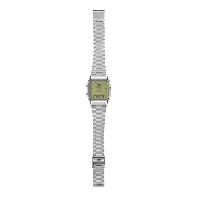 Casio и Café Kitsuné выпустили часы AQ-230ECK с циферблатом цвета матча
